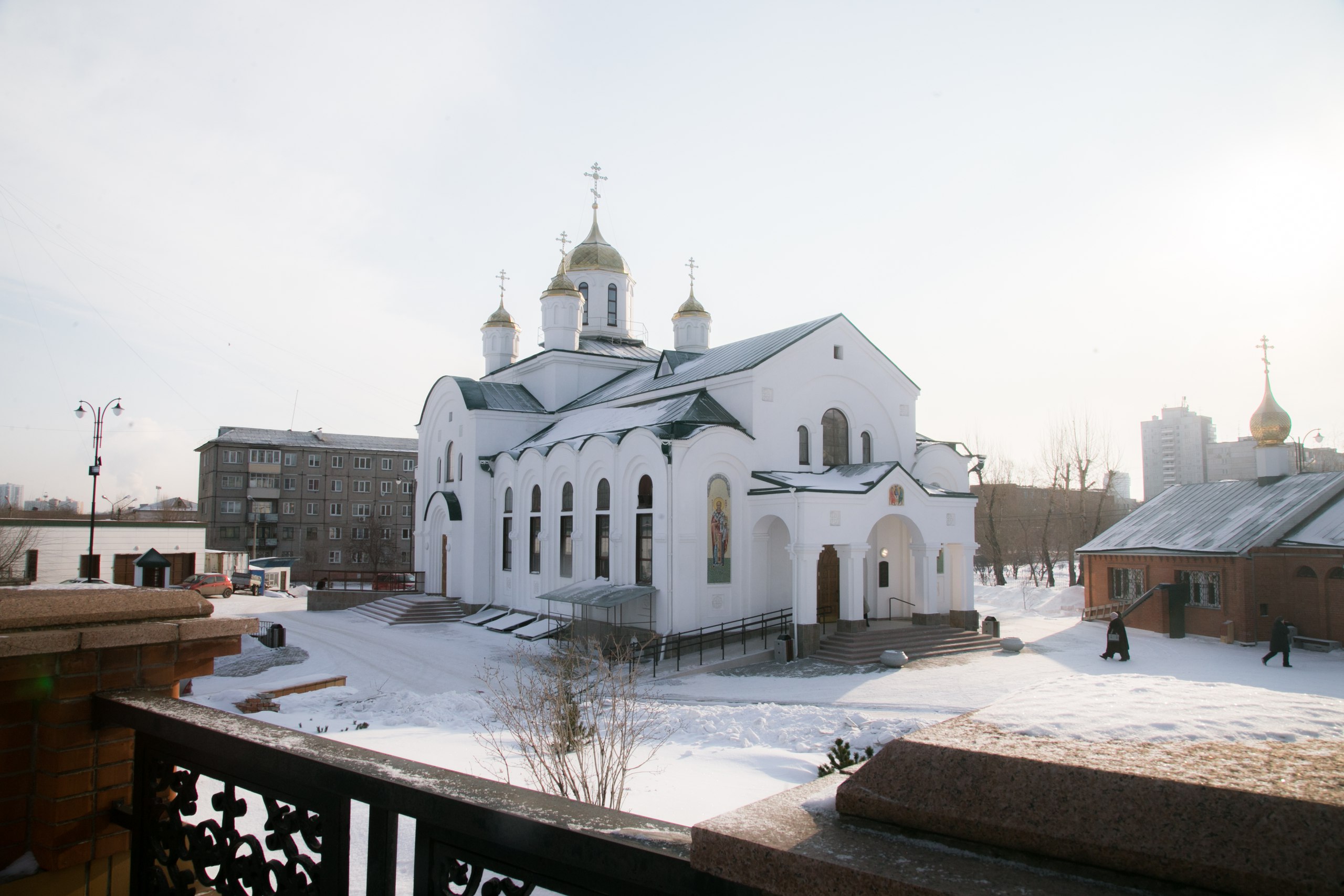 Храм великомученика Феодора Тирона в г. Красноярске - Красноярская епархия  Русской Православной Церкви