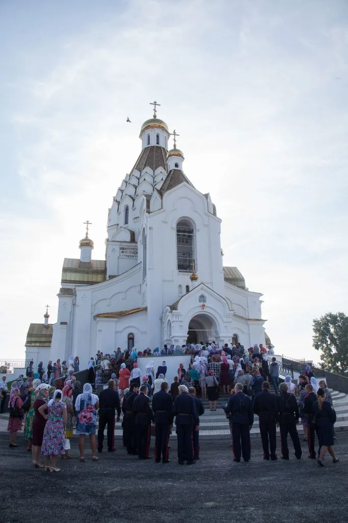 Храм святителя Луки Красноярского в п. Степном