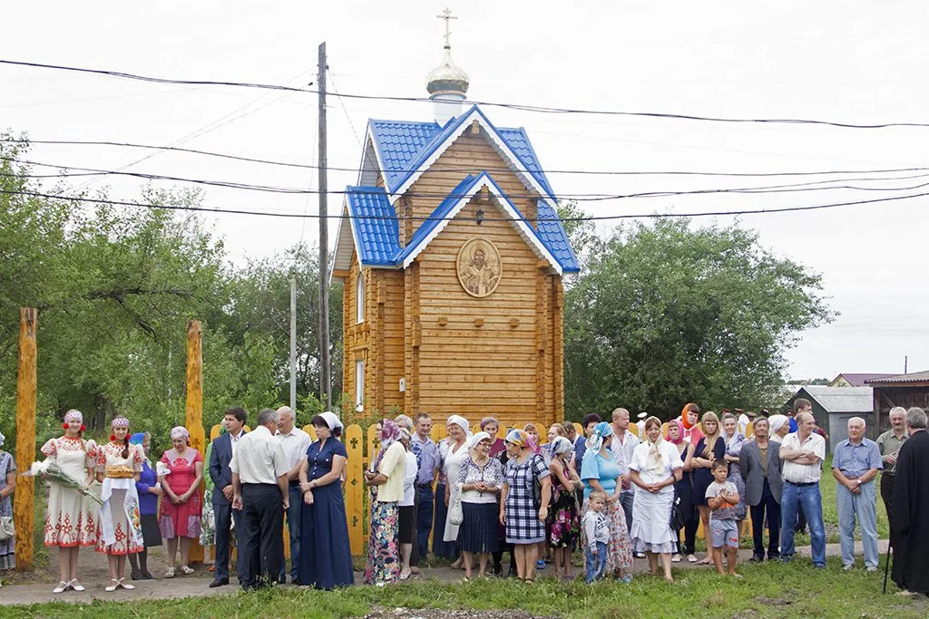 Храм-часовня священномученика Амфилохия, епископа Красноярского в п. Преображенском