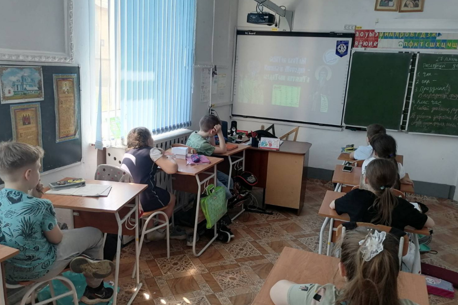В Ачинской православной гимназии отпраздновали День славянской письменности и культуры