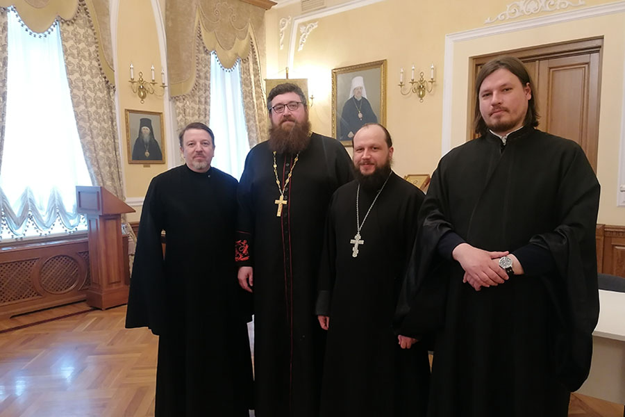 Красноярскую епархию посетила делегация Томской духовной семинарии