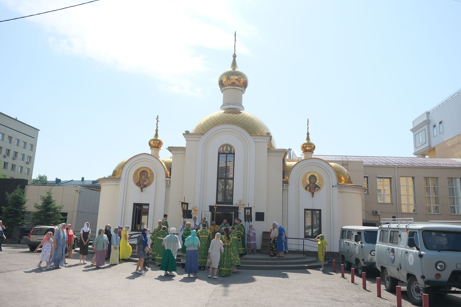 Храм святителя Луки в новом свете