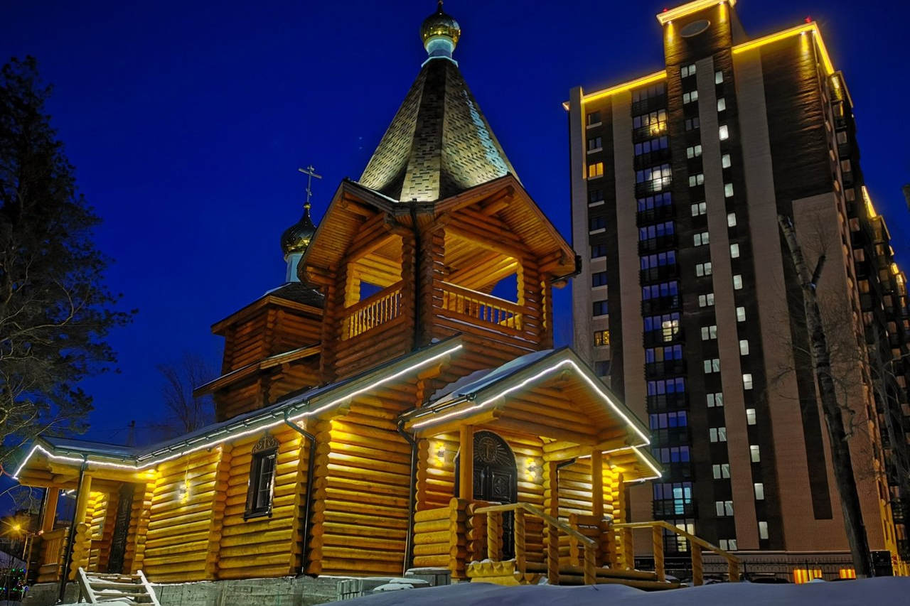 В Красноярском храме при Медико-санитарной части ГУФСИН была совершена первая Божественная литургия