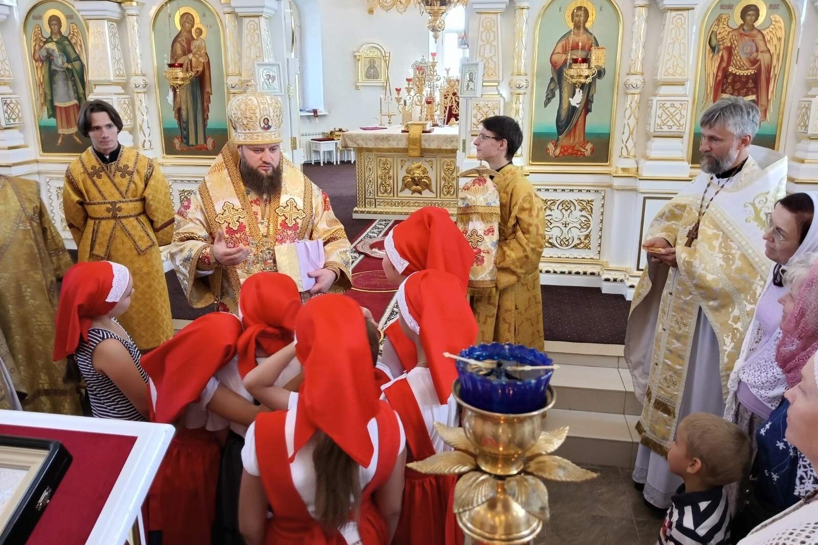 Ребята из воскресной школы при красноярском храме совершили паломничество в Енисейск