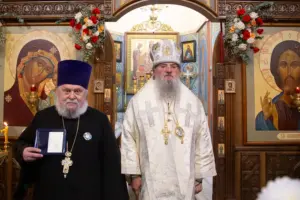 Митрополит Никита совершил Литургию в престольный праздник храма Архистратига...